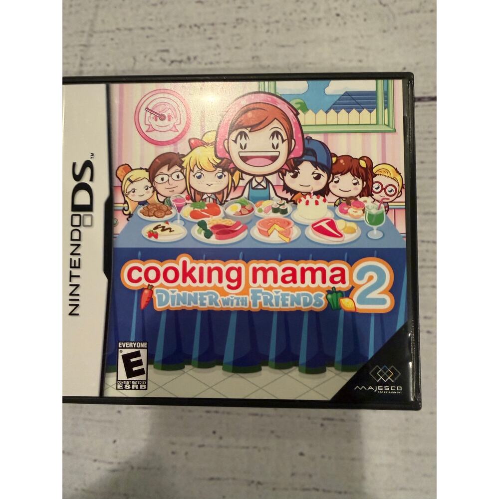 Cooking Mama 2 Dinner with Friends Nintendo DS Game